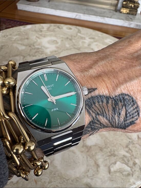 Tissot Other - TISSOT PRX 40MM Green Dial Stainless Steel Watch - As New in Box
